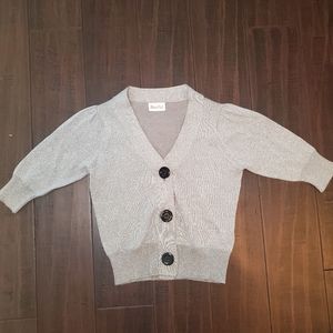 Ultra Flirt 3/4 Sleeve Cardigan Sweater sz XS